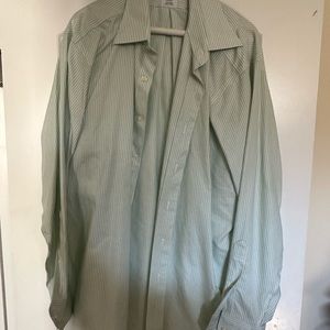 Brooks Brothers button down shirt - green